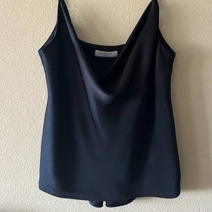 Black Babton Cowlneck Camisole